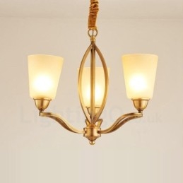 Lampadario in rame e metallo integrato Rustic Lodge a 3 luci