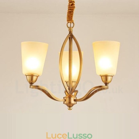 Lampadario in rame e metallo integrato Rustic Lodge a 3 luci Lampadario in rame e metallo integrato Rustic Lodge a 3 luci
