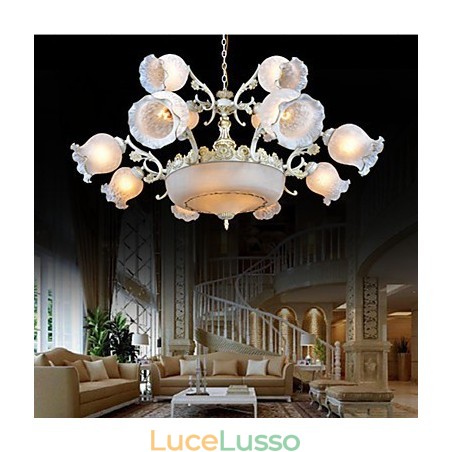 Lampadario Tradizionale Classico Vintage Retro Metallo Lampadario Tradizionale Classico Vintage Retro Metallo