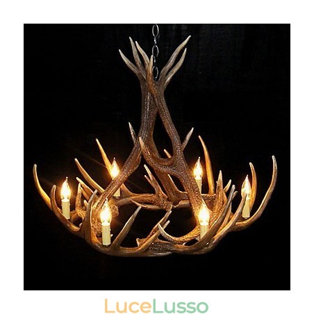 Lampadario in resina retrò Others Lampadario in resina retrò Others
