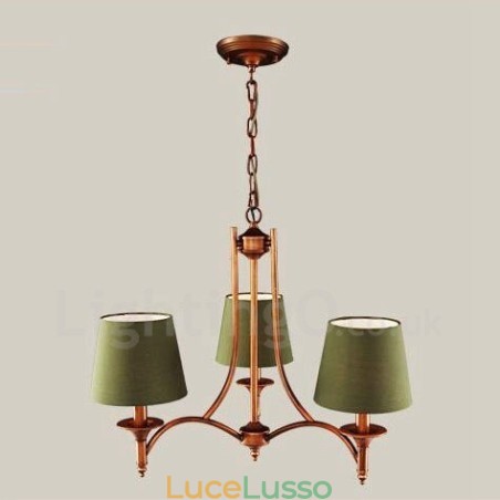 Lampadario in metallo integrato Rustic Lodge a 3 luci Lampadario in metallo integrato Rustic Lodge a 3 luci