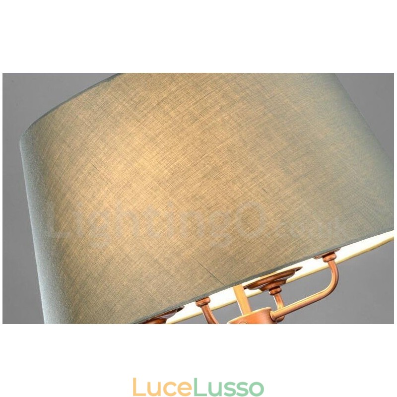 Lampadario in metallo integrato Rustic Lodge a 4 luci
