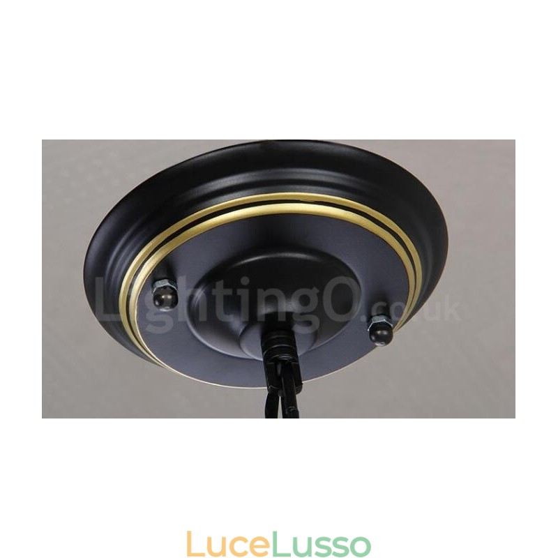 Lampadario in metallo integrato Rustic Lodge a 8 luci