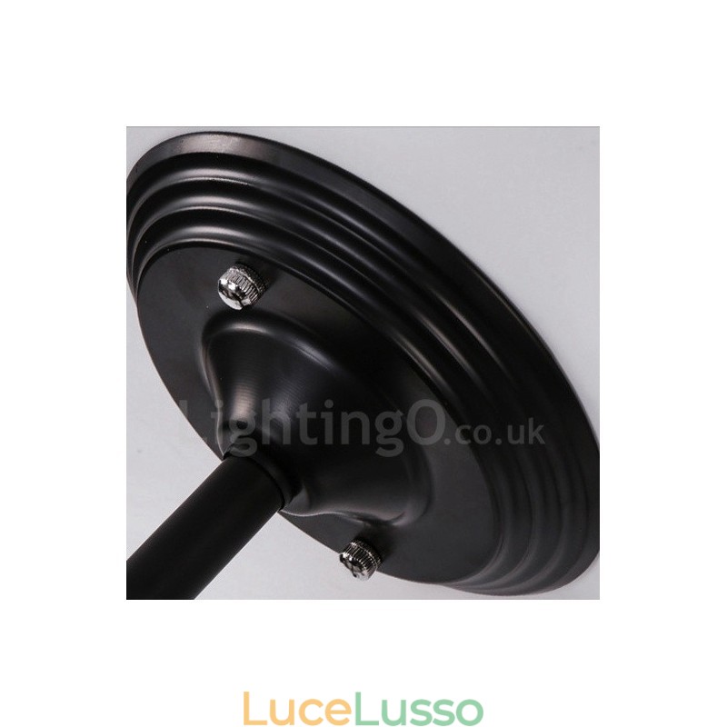 Lampadario integrato rustico a 3 luci