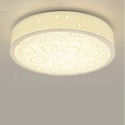 Lampada da soffitto moderna e contemporanea in metallo integrata