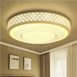 Lampada da soffitto moderna e contemporanea in metallo integrata