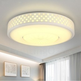 Lampada da soffitto moderna e contemporanea in metallo integrata