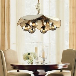 Lampadario Mini Stile Vintage Metallo