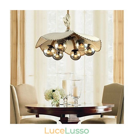 Lampadario Mini Stile Vintage Metallo Lampadario Mini Stile Vintage Metallo