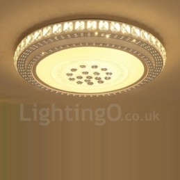 Lampada da soffitto moderna e contemporanea in metallo integrata per il bagno
