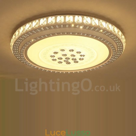 Lampada da soffitto moderna e contemporanea in metallo integrata per il bagno Lampada da soffitto moderna e contemporanea in metallo integrata per il bagno