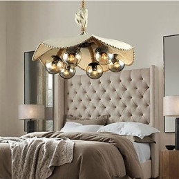 Lampadario Mini Stile Vintage Metallo