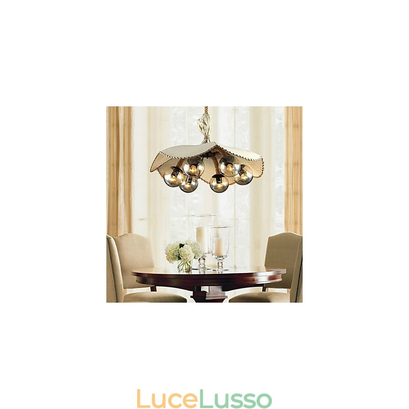 Lampadario Mini Stile Vintage Metallo