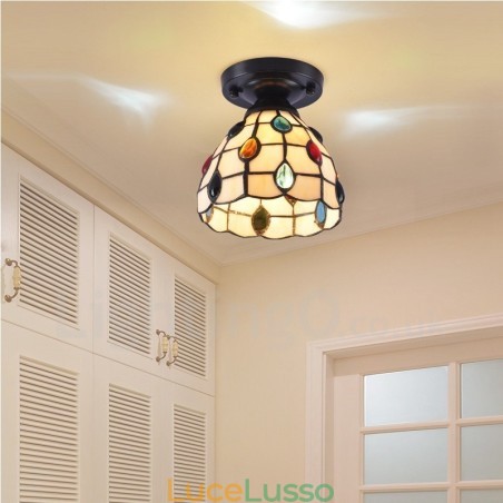 Lampada da soffitto integrata in stile mediterraneo Lampada da soffitto integrata in stile mediterraneo