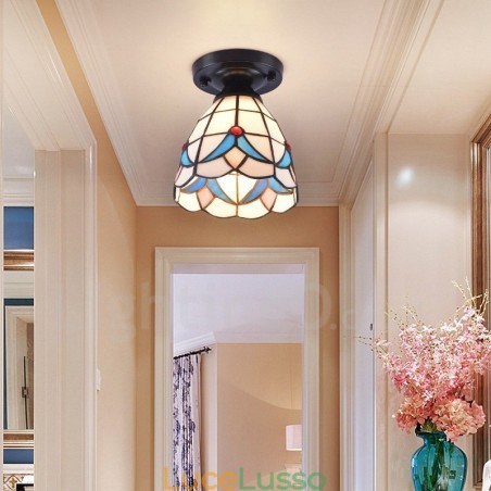 Lampada da soffitto integrata in stile mediterraneo Lampada da soffitto integrata in stile mediterraneo