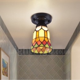 Lampada da soffitto integrata in stile mediterraneo