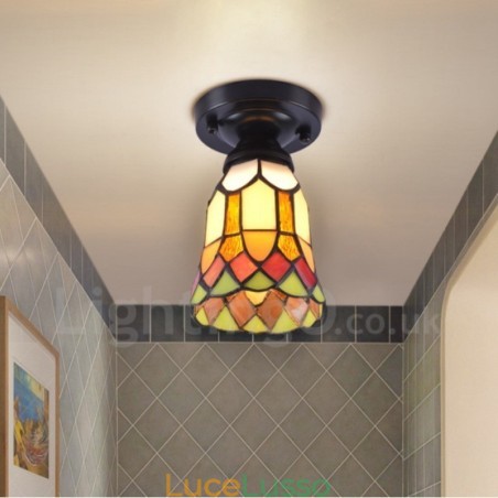 Lampada da soffitto integrata in stile mediterraneo Lampada da soffitto integrata in stile mediterraneo