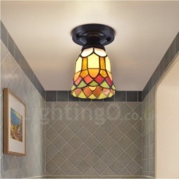 Lampada da soffitto integrata in stile mediterraneo