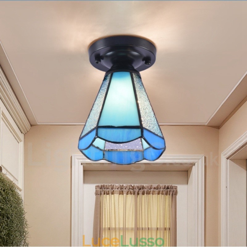 Lampada da soffitto integrata in stile mediterraneo