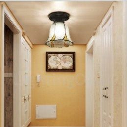 Lampada da soffitto integrata in stile mediterraneo