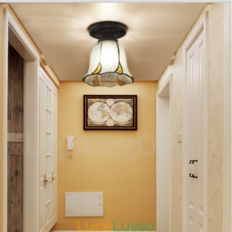 Lampada da soffitto integrata in stile mediterraneo Lampada da soffitto integrata in stile mediterraneo