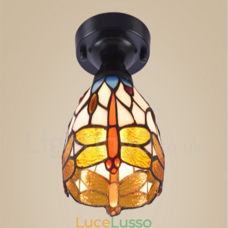 Lampada da soffitto integrata in stile mediterraneo