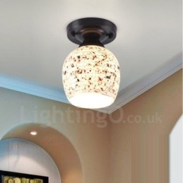 Lampada da soffitto integrata in stile mediterraneo