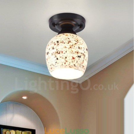 Lampada da soffitto integrata in stile mediterraneo Lampada da soffitto integrata in stile mediterraneo