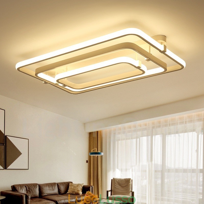 3 Anelli Moderna Contemporanea Integrata Luce da Incasso