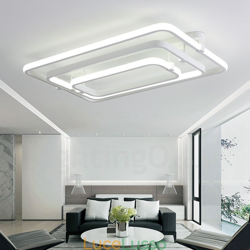 3 Anelli Moderna Contemporanea Integrata Luce da Incasso