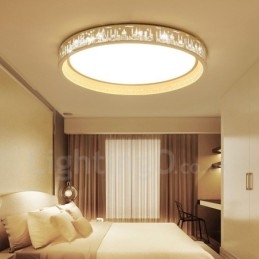 Lampada da soffitto moderna e contemporanea in metallo integrata