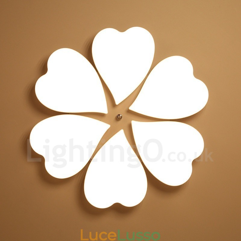 Lampada da soffitto moderna contemporanea a 6 luci integrata in metallo