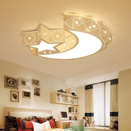 Lampada da soffitto moderna e contemporanea in metallo integrata Lampada da soffitto moderna e contemporanea in metallo integrata