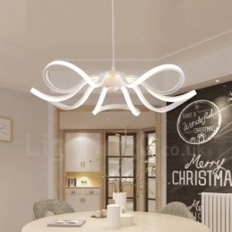 Lampada da soffitto moderna e contemporanea in metallo integrata