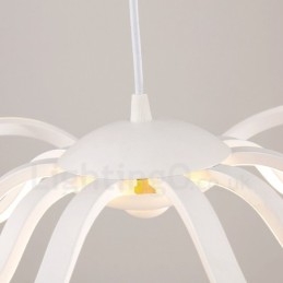 Lampada da soffitto moderna e contemporanea in metallo integrata
