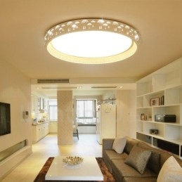 Lampada da soffitto moderna contemporanea integrata in metallo