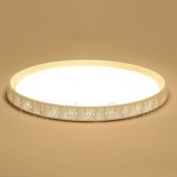 Lampada da soffitto moderna e contemporanea in metallo integrata