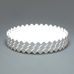 Lampada da soffitto moderna e contemporanea in metallo integrata