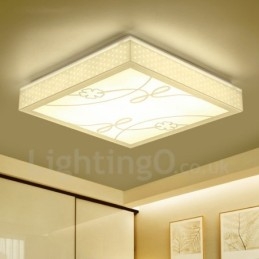 Lampada da soffitto moderna e contemporanea in metallo integrata