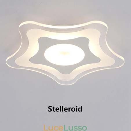 Lampada da soffitto moderna e contemporanea in metallo integrata Lampada da soffitto moderna e contemporanea in metallo integrata