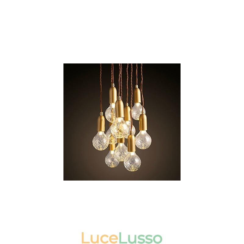 Lampadario Mini Stile Moderno Contemporaneo Metallo