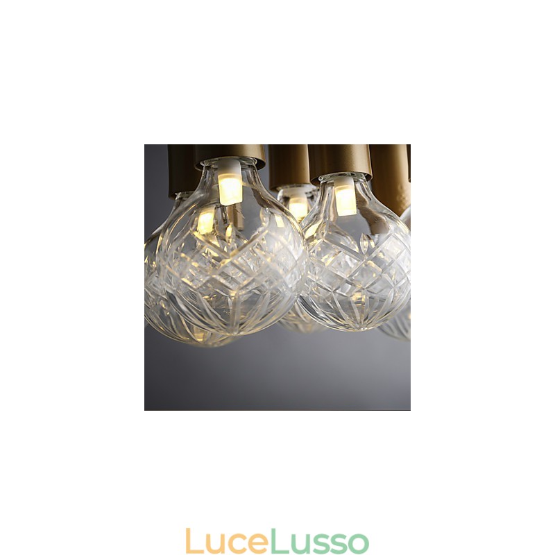 Lampadario Mini Stile Moderno Contemporaneo Metallo