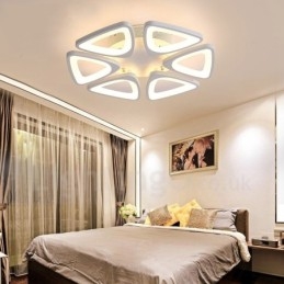 Lampada da soffitto integrata moderna e contemporanea a 6 luci