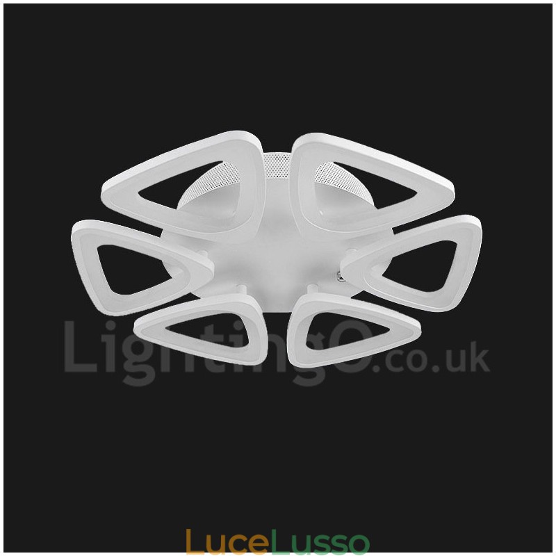 Lampada da soffitto integrata moderna e contemporanea a 6 luci