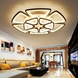 Lampada da soffitto integrata moderna e contemporanea da 12 luci