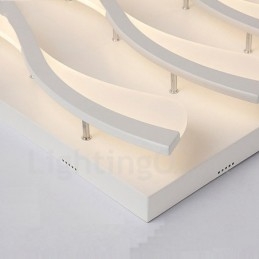 Lampada da soffitto integrata moderna e contemporanea a 6 luci