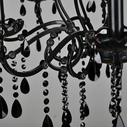 Lampadario Cristallo Moderno Contemporaneo Cristallo 10 Luci Metallo