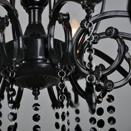 Lampadario Cristallo Moderno Contemporaneo Cristallo 10 Luci Metallo
