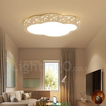 Lampada da soffitto moderna e contemporanea in metallo integrata Lampada da soffitto moderna e contemporanea in metallo integrata