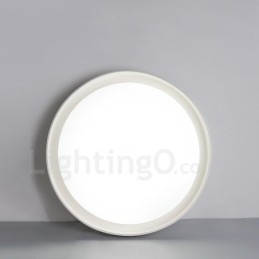 Lampada da soffitto moderna e contemporanea in metallo integrata